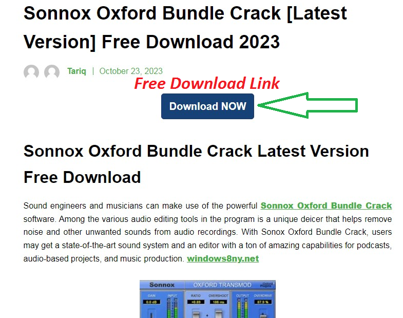 Sonnox Oxford Bundle Crack