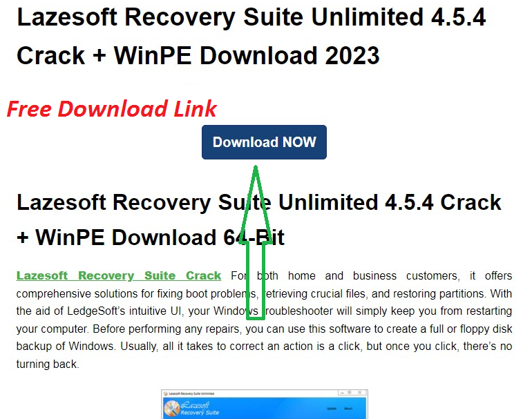 Lazesoft Recovery Suite Crack