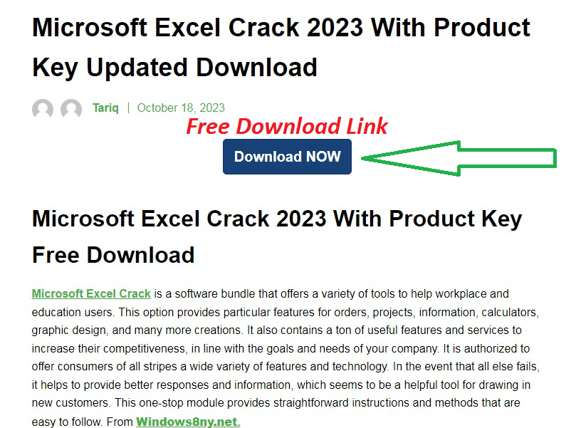 Microsoft Excel Crack