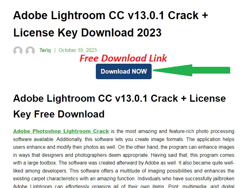 Adobe Photoshop Lightroom Crack